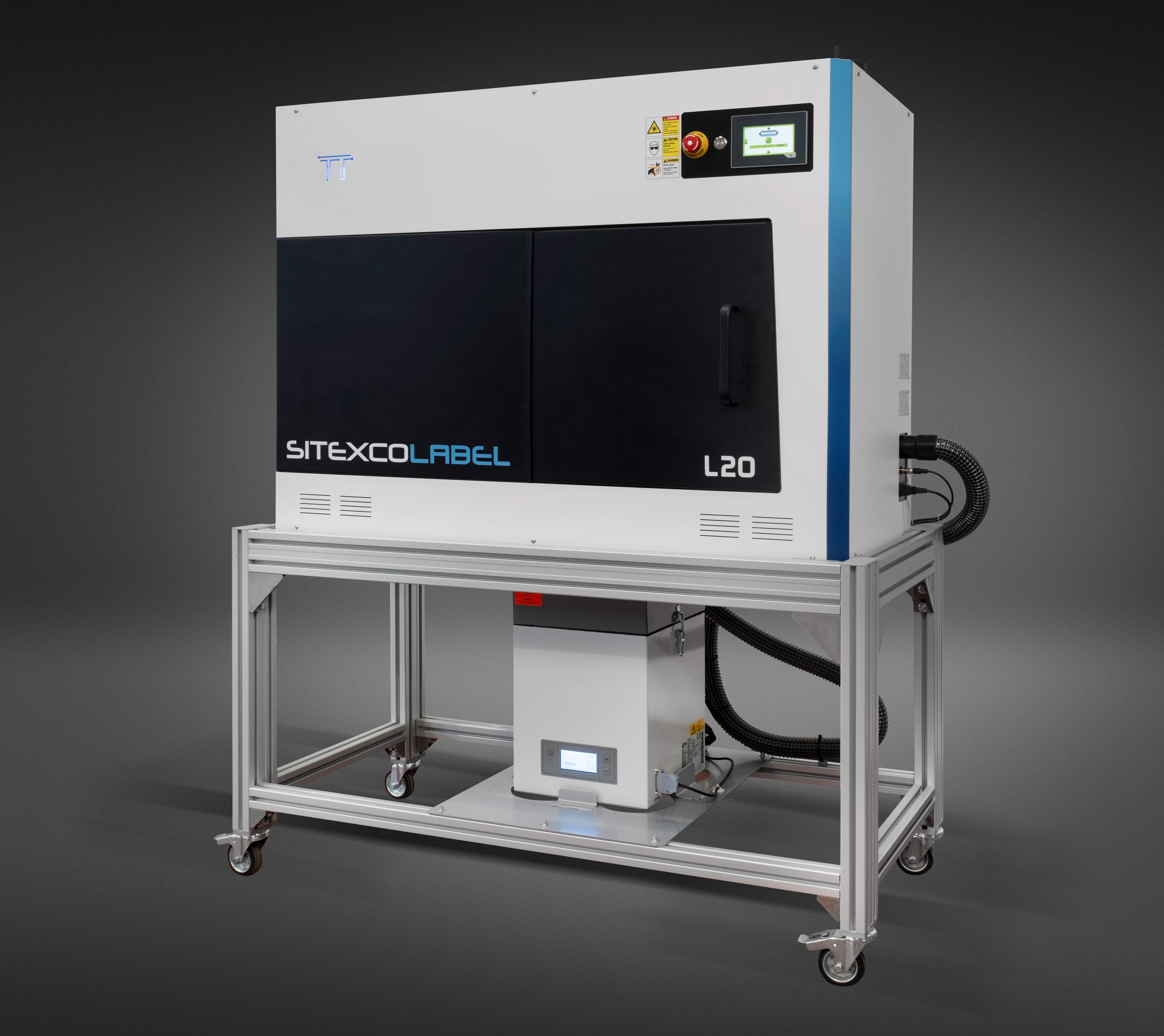 Image of The Sitexco L20 Anilox Cleaning System introduced at Label Expo Booth #945!